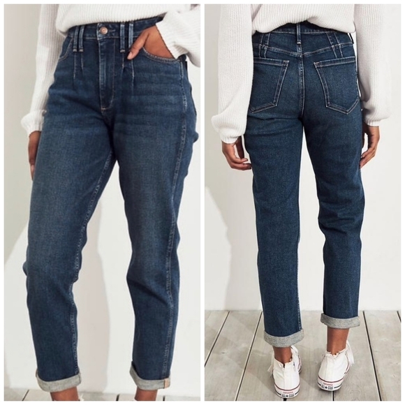 Hollister Denim - HOLLISTER Hi Rise Mom jeans size 26